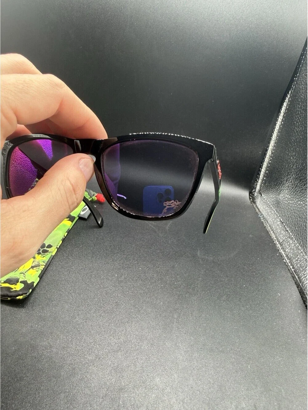 Oakley Frogskin Jupiter Camo Polished Black/+Red Iridium 24-254